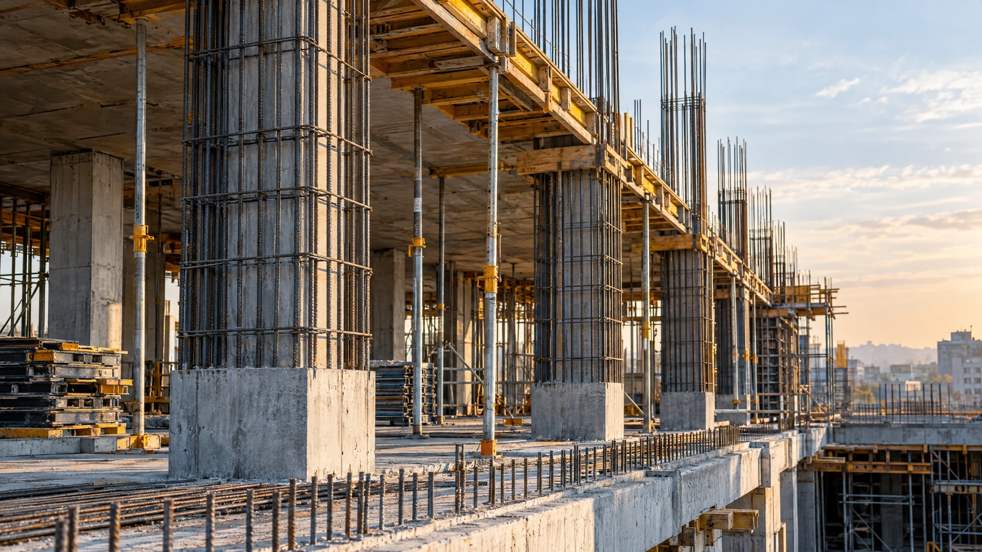 Illustrative civil & structural construction activity